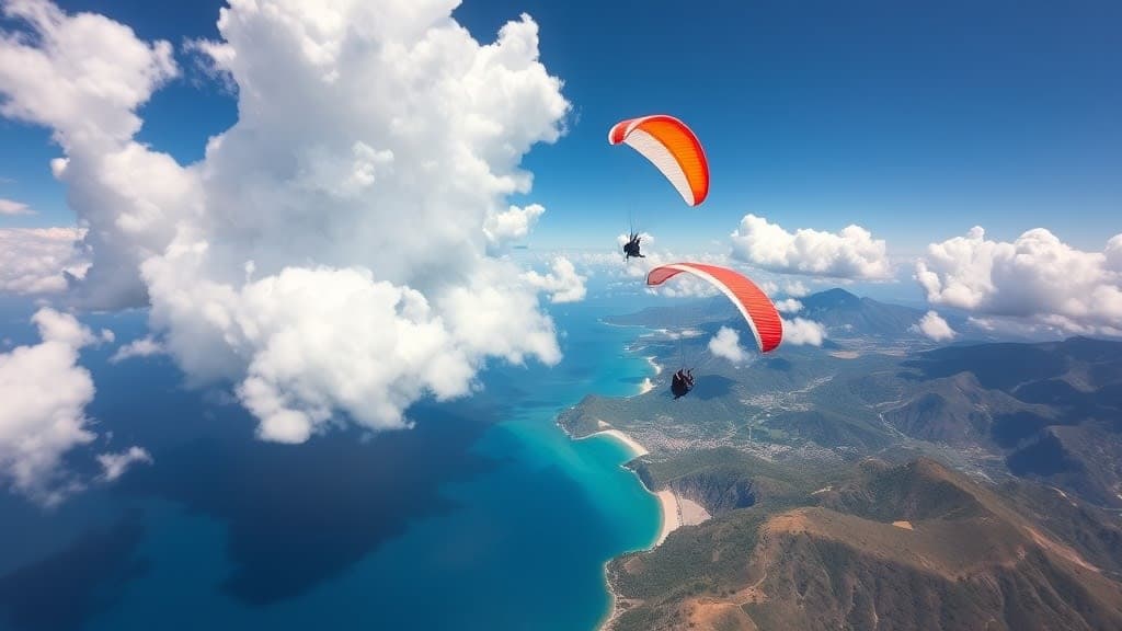 How Much Wind Cancels Paragliding in Oludeniz? - Atmos Paragliding